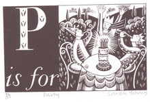 Load image into Gallery viewer, P is for Party - Alphabet Silkscreen Print