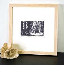 Load image into Gallery viewer, B is for Bonfire - Alphabet Silkscreen Print