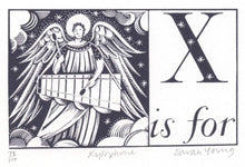 Load image into Gallery viewer, X is for Xylophone - Alphabet Silkscreen Print