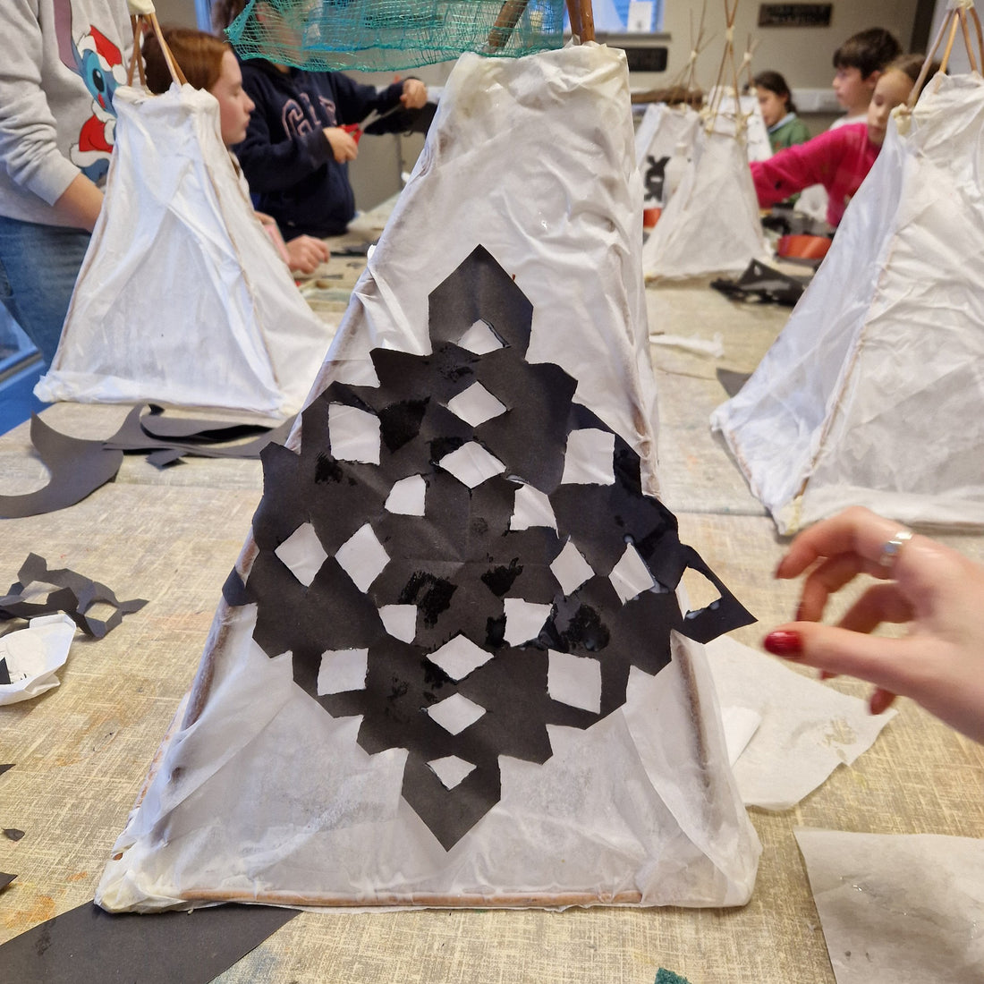 Winter Solstice Lantern Making