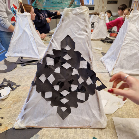 Winter Solstice Lantern Making