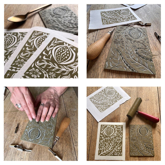 Nature Inspired Linocut Workshop