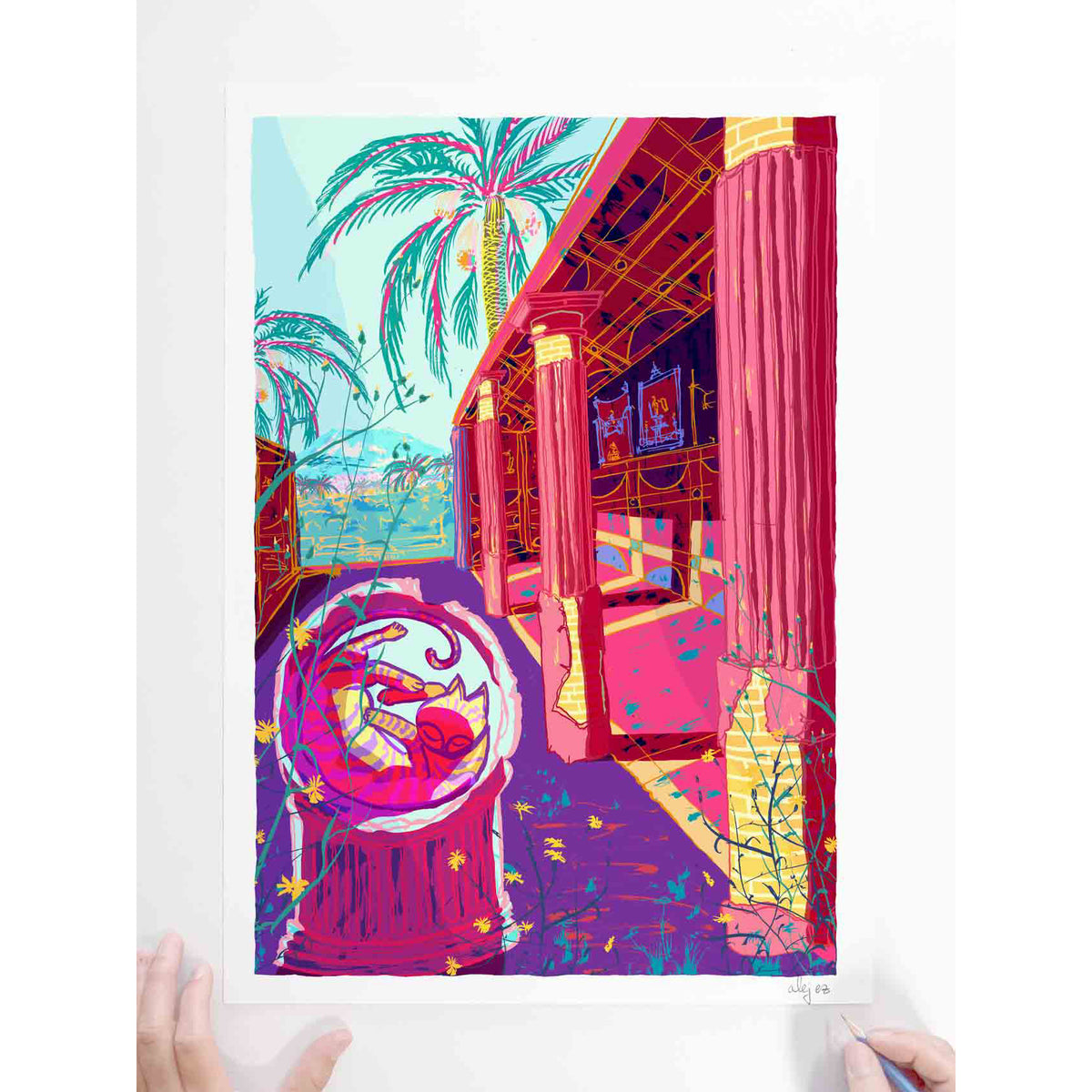 Il Gatto Tigrato di Ercolano Napoli
