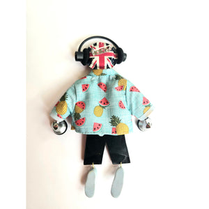 Fat Boy Slim Brooch