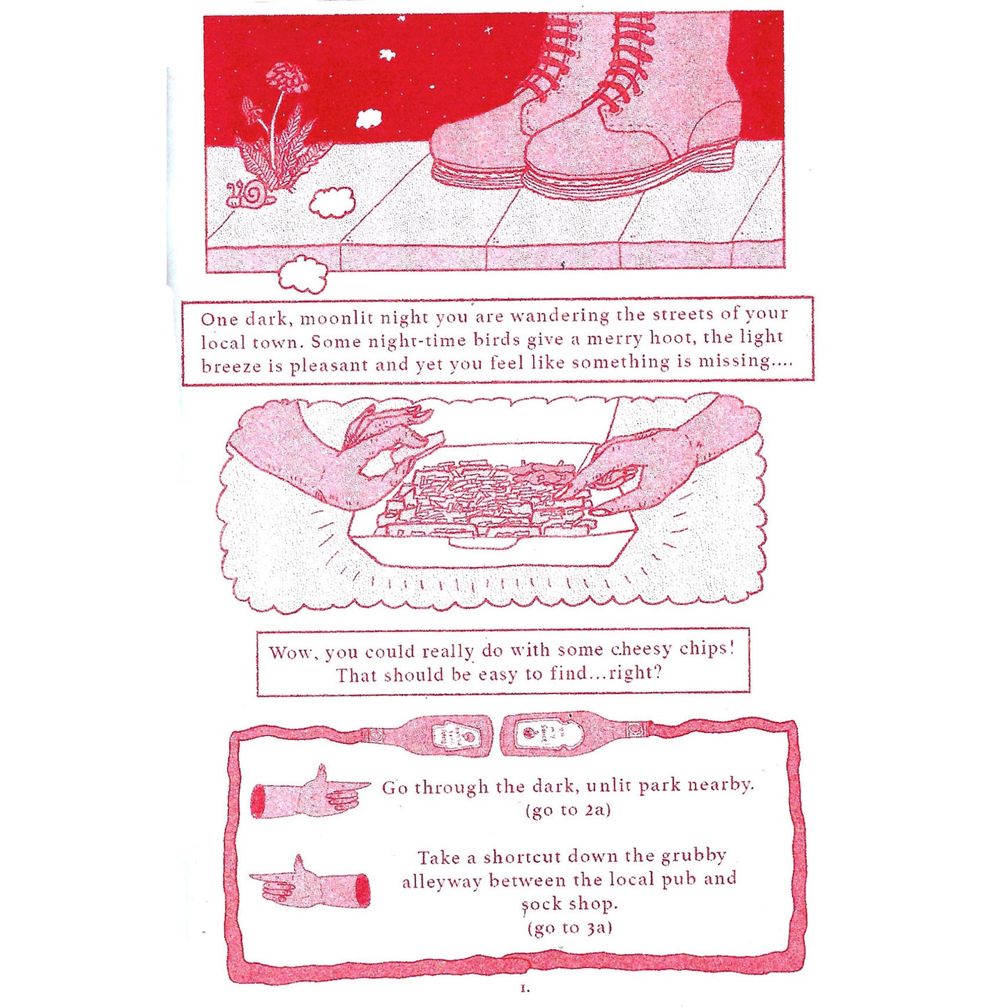 The Quest for Cheesy Chips Zine