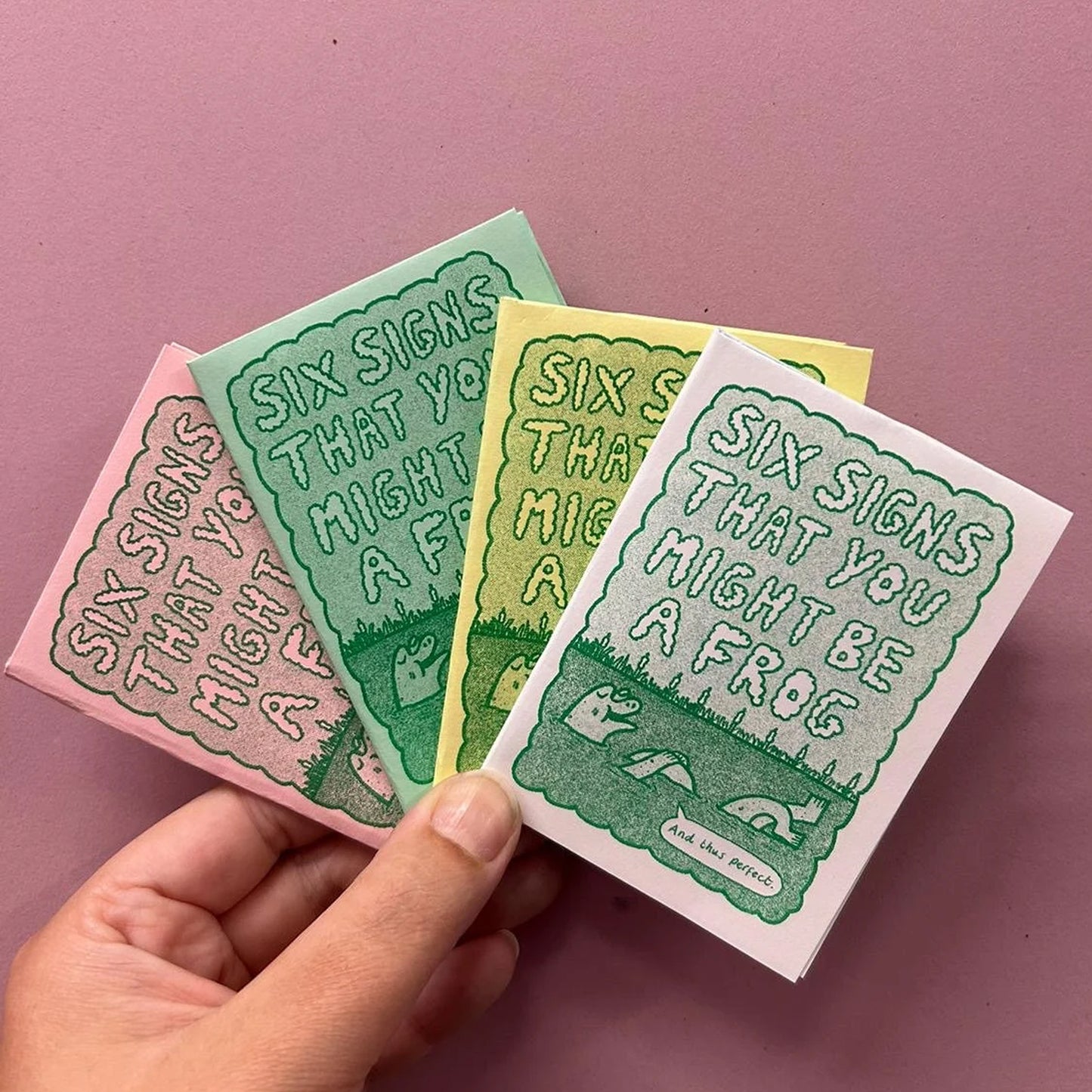 6 Signs That You Might be a Frog Zine