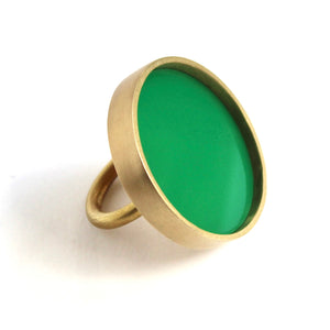 Circle Ring in Green