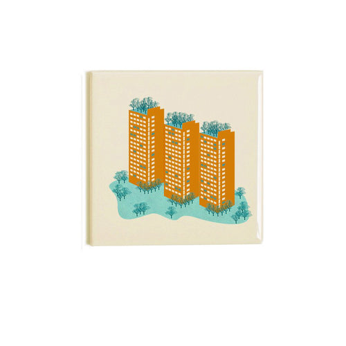 Tower Blocks Coaster