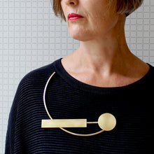 Load image into Gallery viewer, Pendulum Body Brooch
