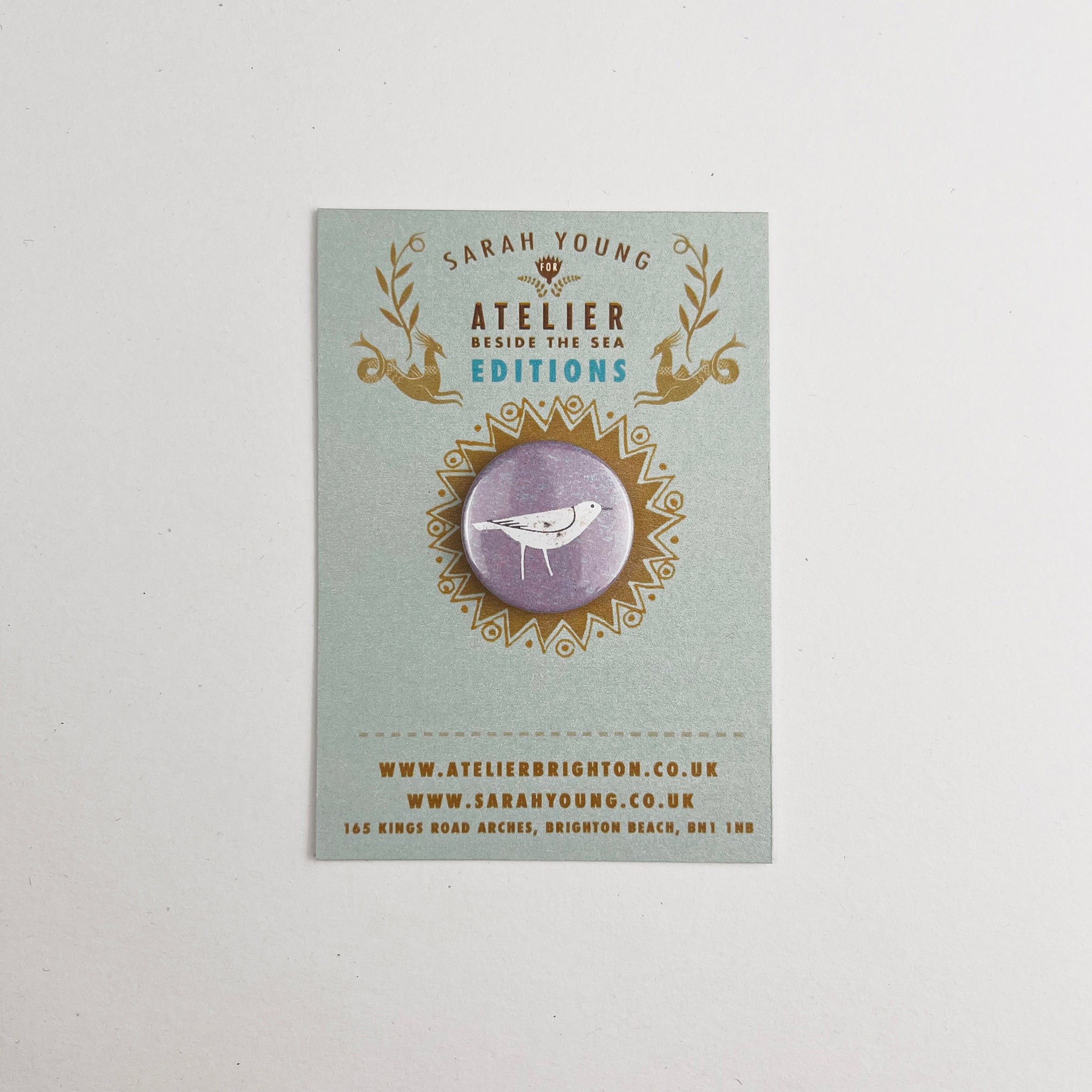 Atelier Editions Pin Badge - Chiff Chaff