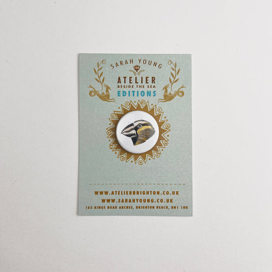 Atelier Editions Pin Badge - Finch 1