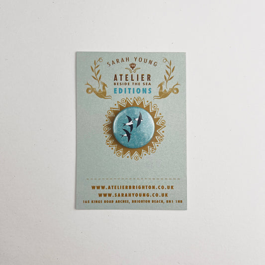 Atelier Editions Pin Badge - House Martin