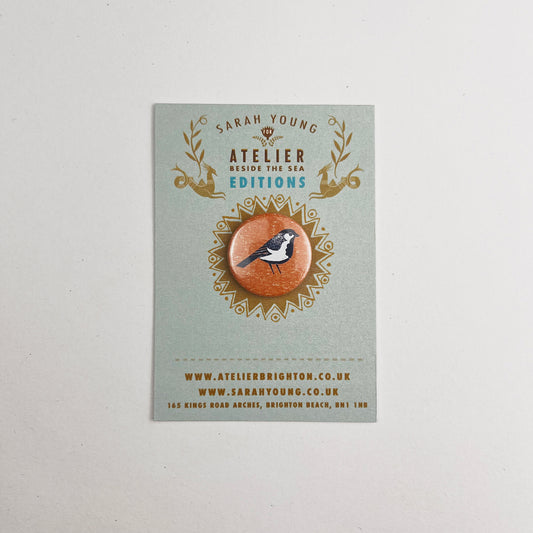 Atelier Editions Pin Badge - Sparrow 1