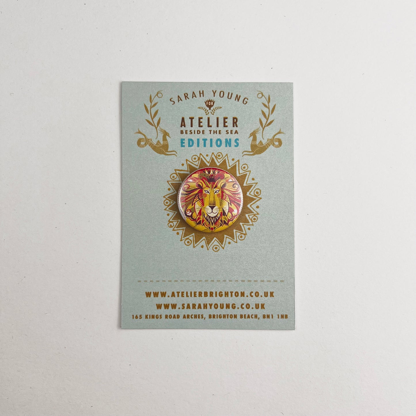 Atelier Editions Pin Badge - Clarence