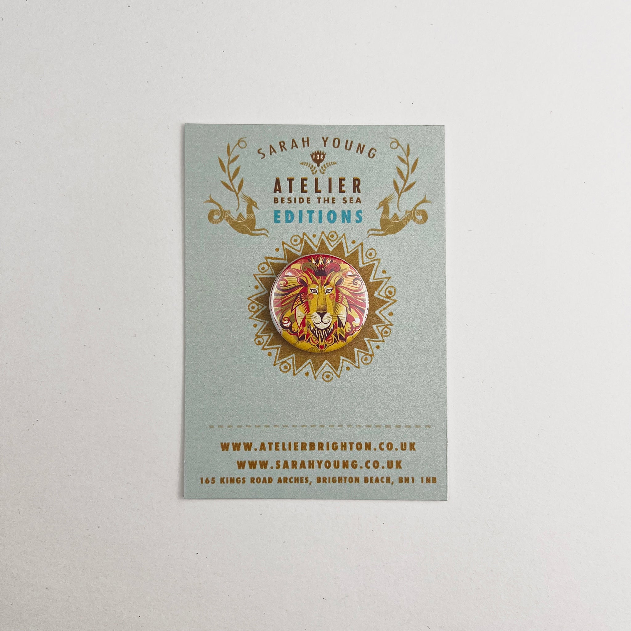 Atelier Editions Pin Badge - Clarence