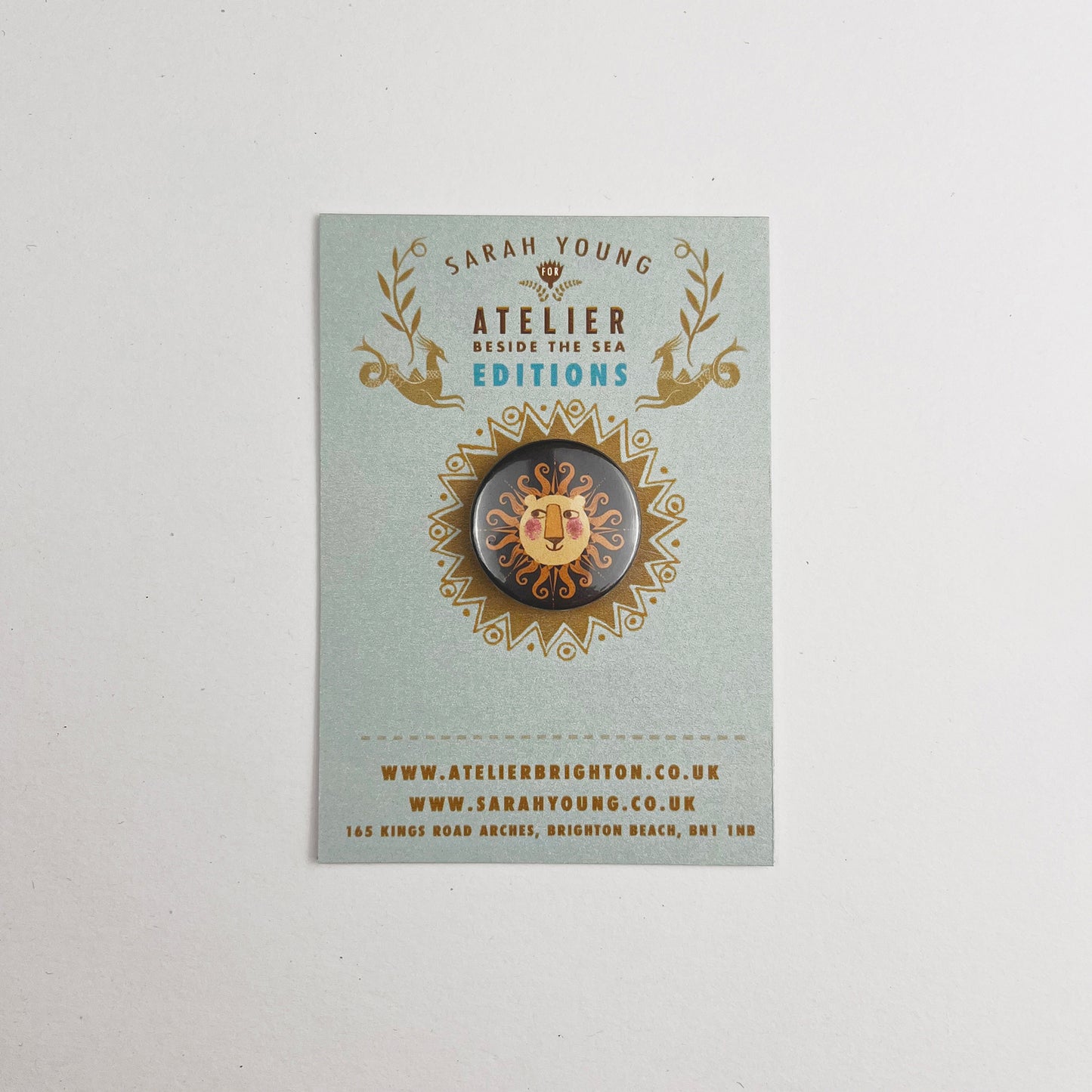 Atelier Editions Pin Badge - Leon