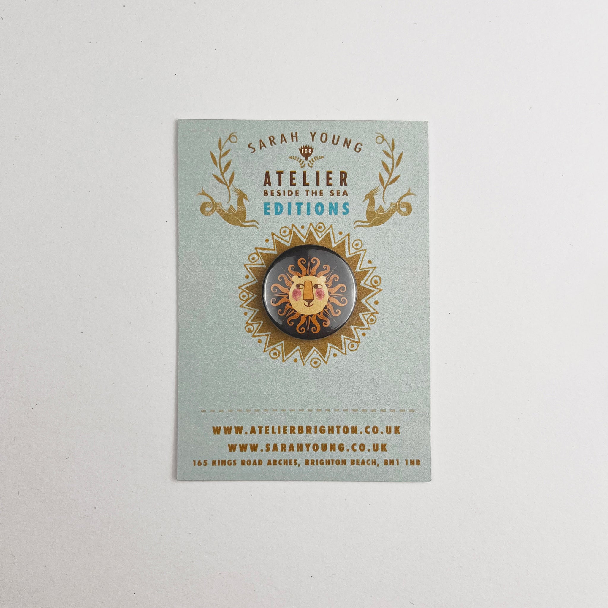 Atelier Editions Pin Badge - Leon