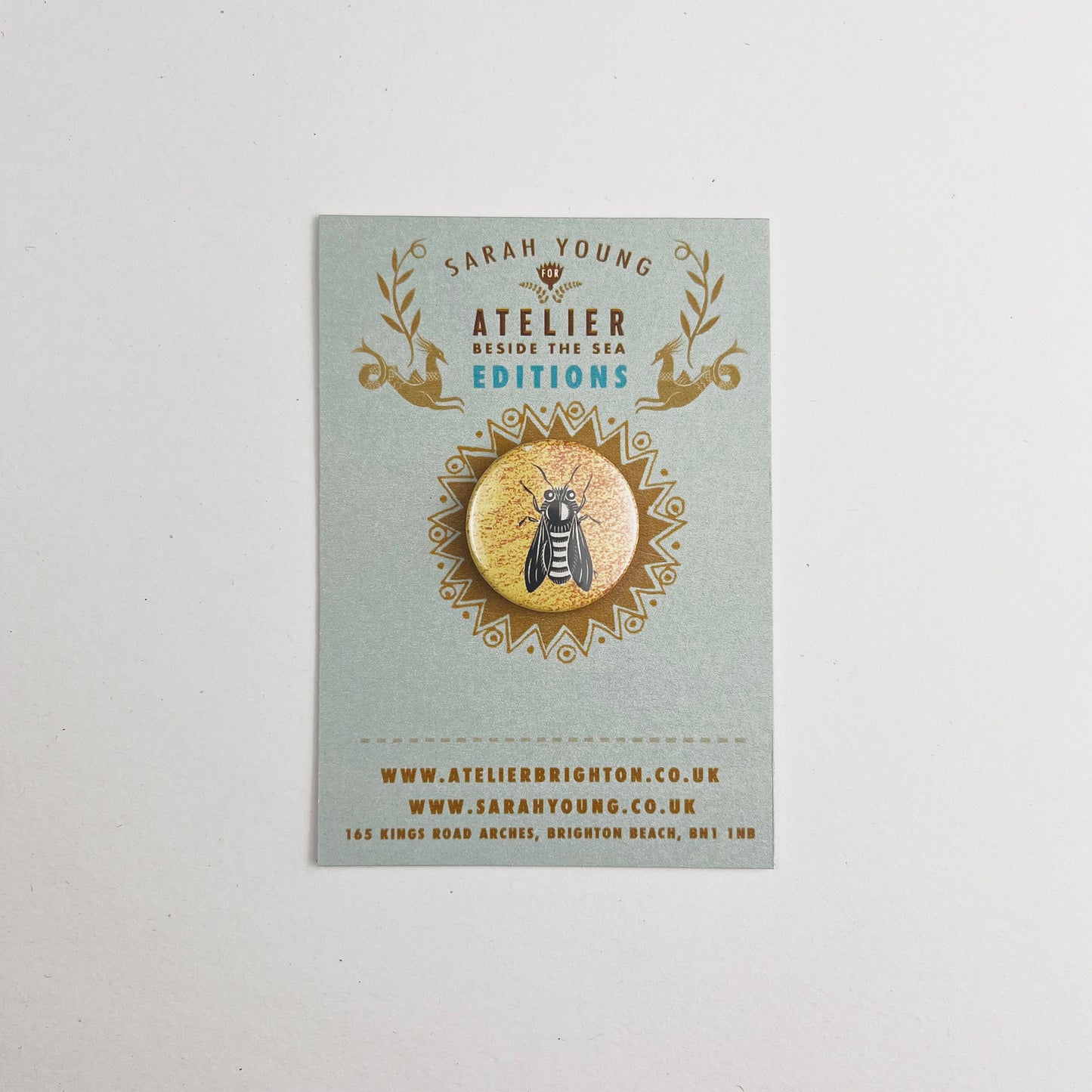 Atelier Editions Pin Badge - Apis Honey Bee