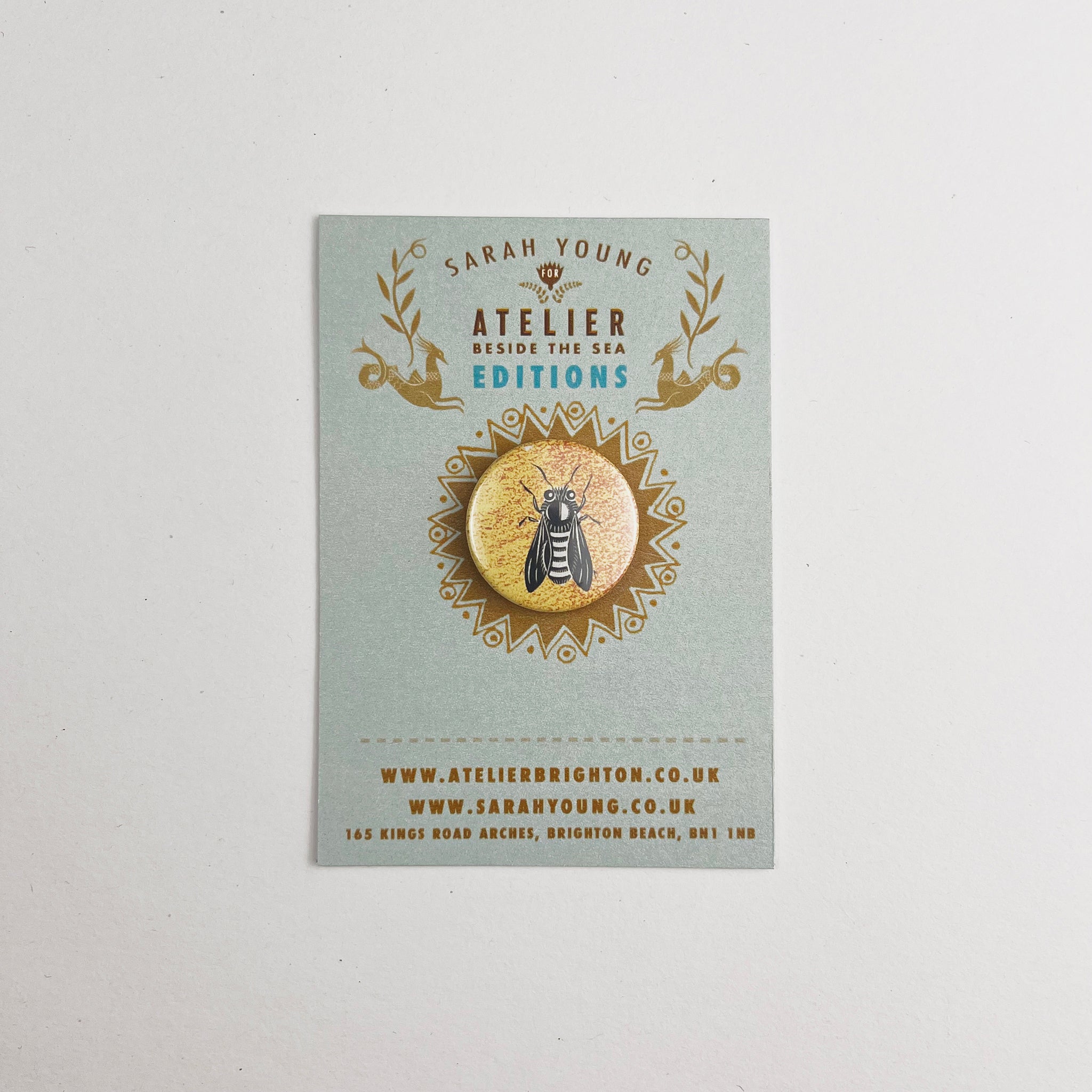 Atelier Editions Pin Badge - Apis Honey Bee