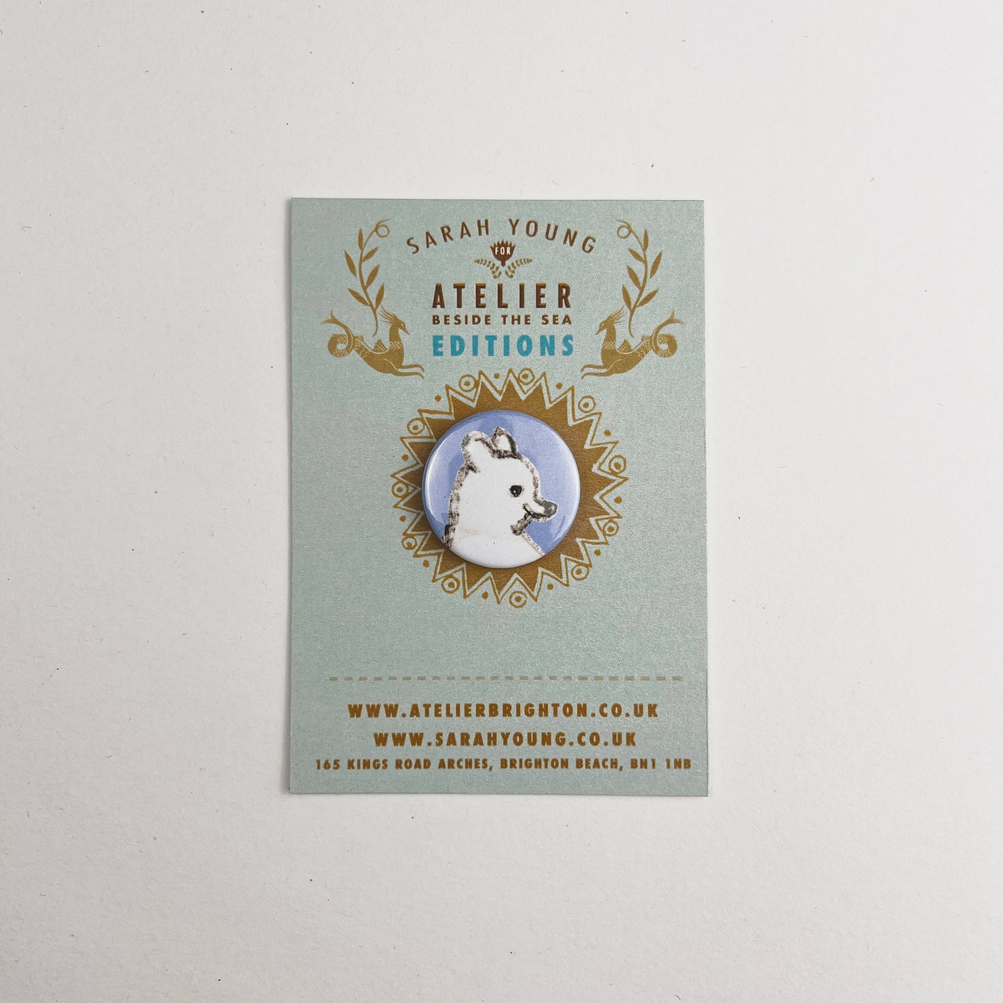 Atelier Editions Pin Badge - Bert