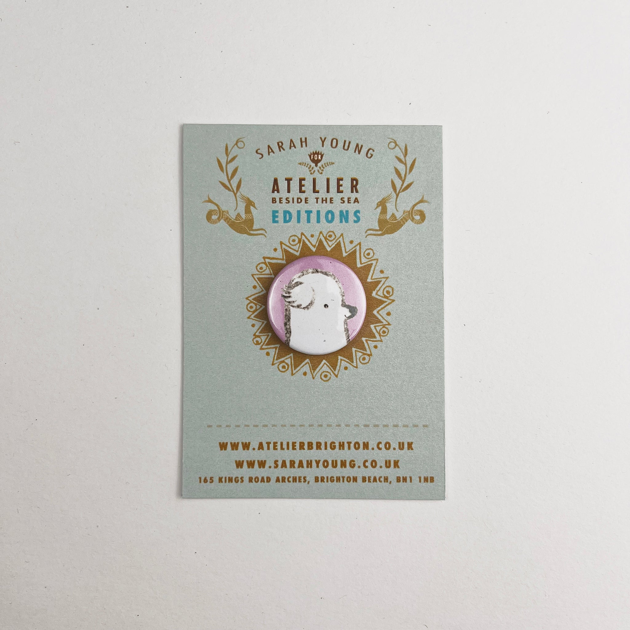 Atelier Editions Pin Badge - Cecil