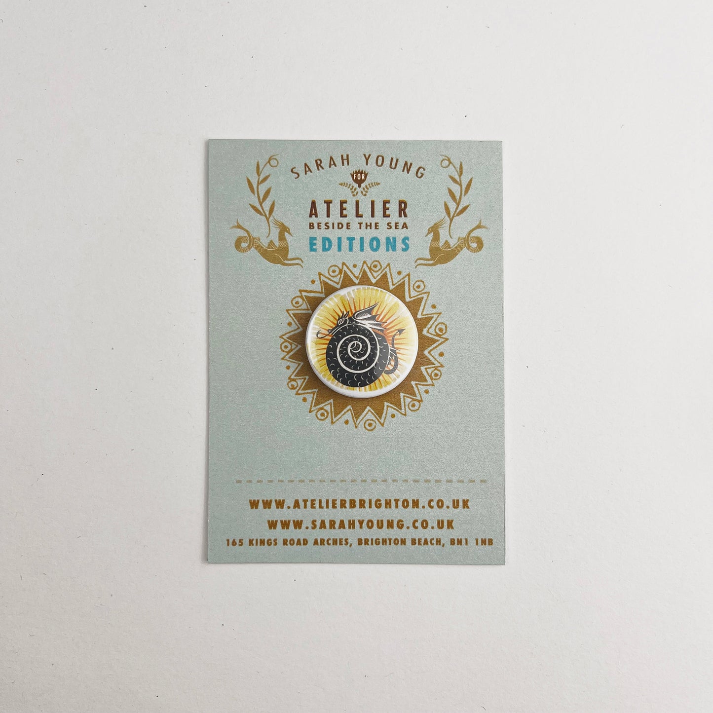 Atelier Editions Pin Badge - Dragon