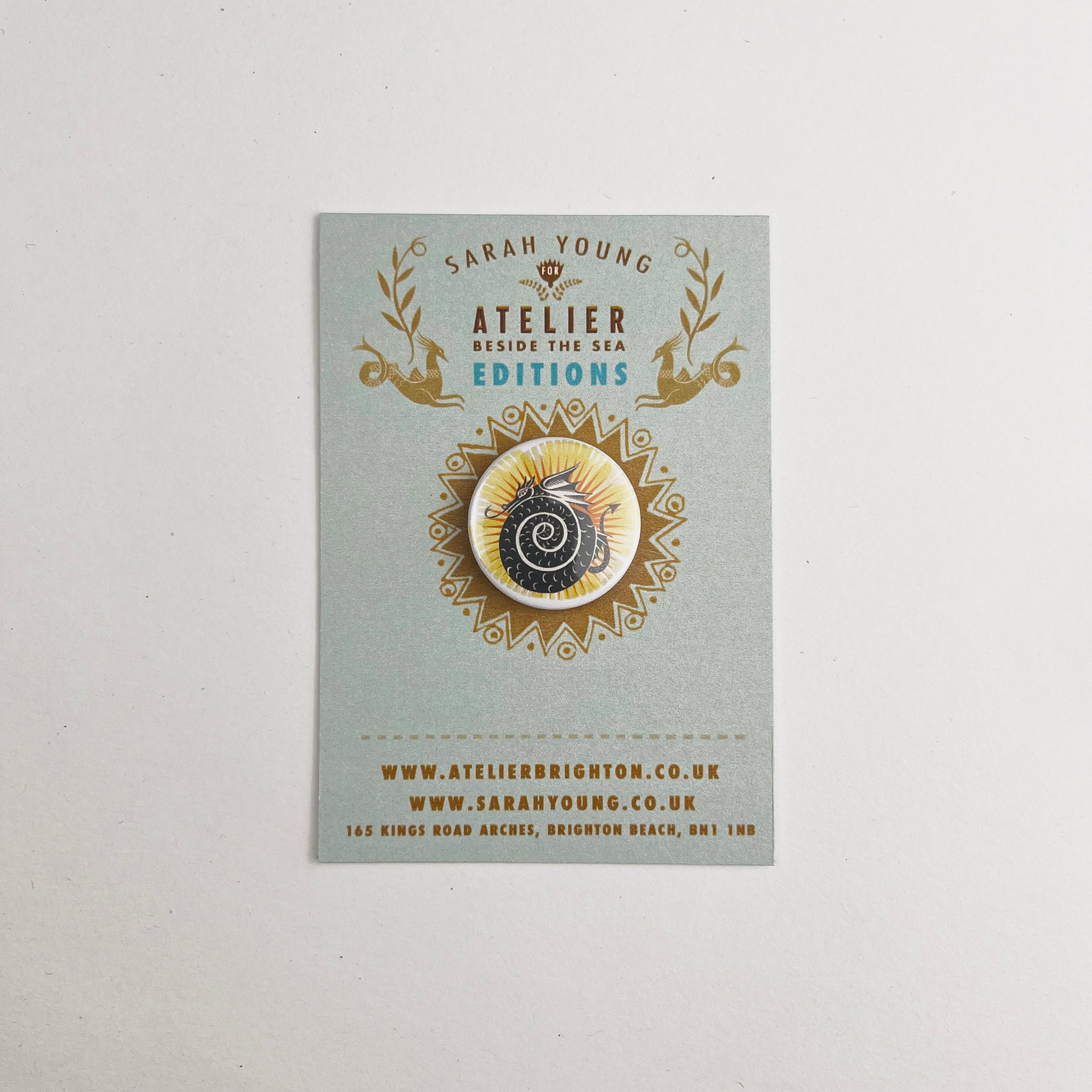 Atelier Editions Pin Badge - Dragon