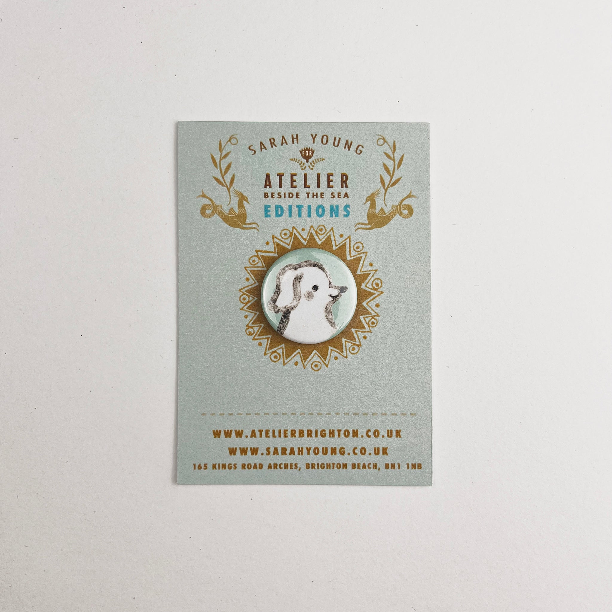 Atelier Editions Pin Badge - Monty
