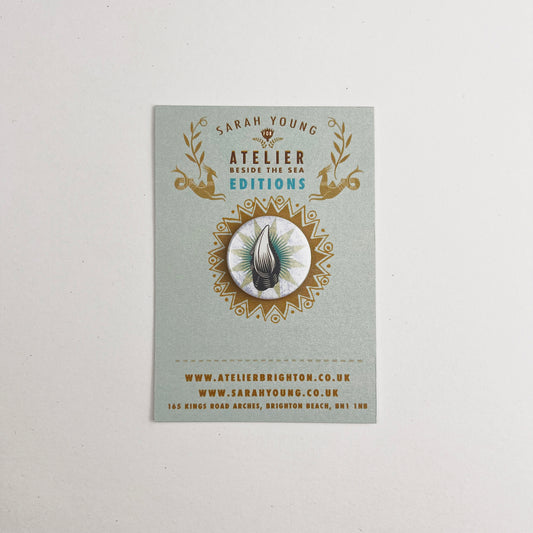 Atelier Editions Pin Badge - Mussel