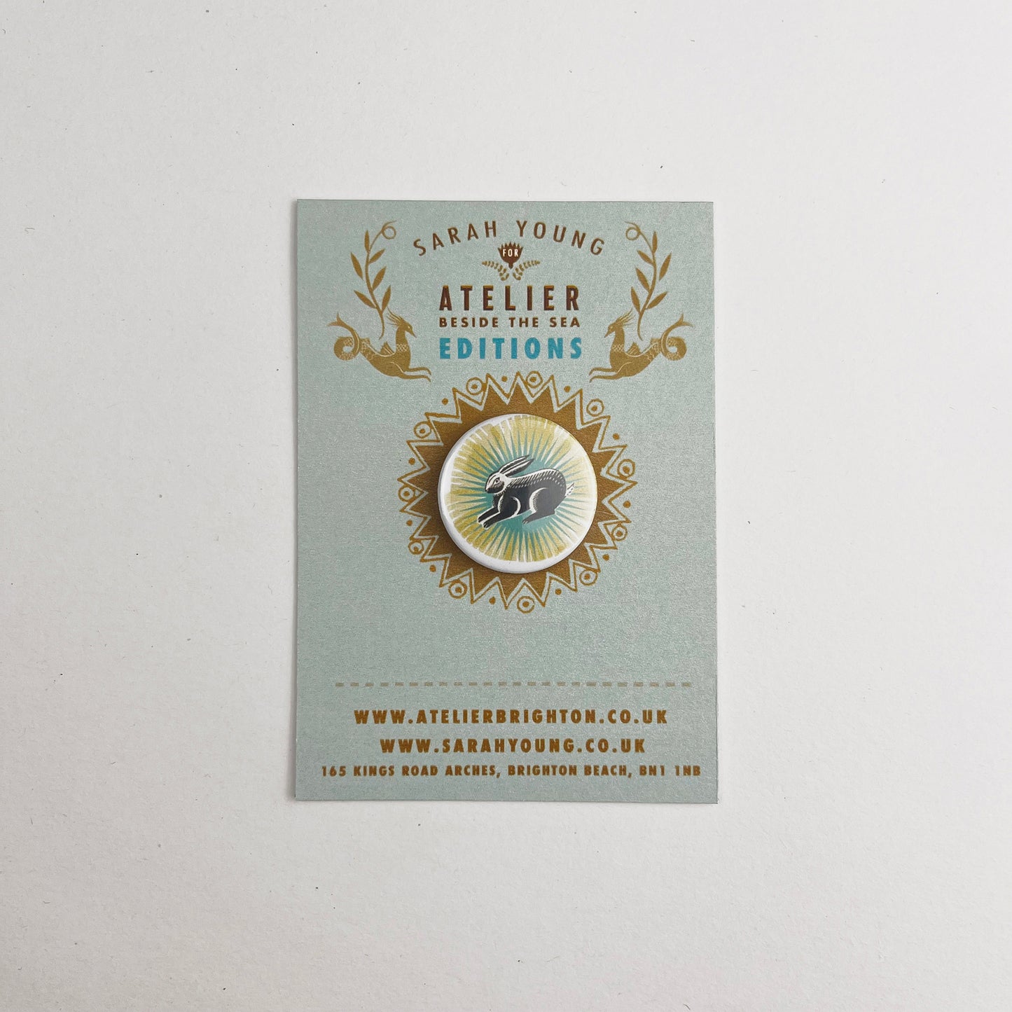 Atelier Editions Pin Badge - Rabbit
