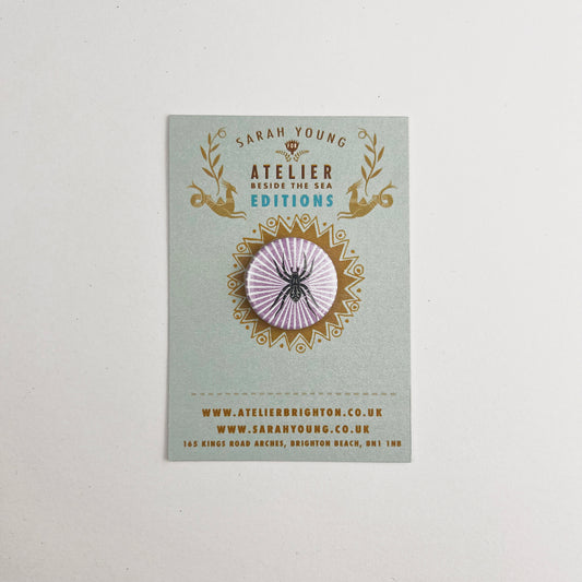 Atelier Editions Pin Badge - Wolfspider