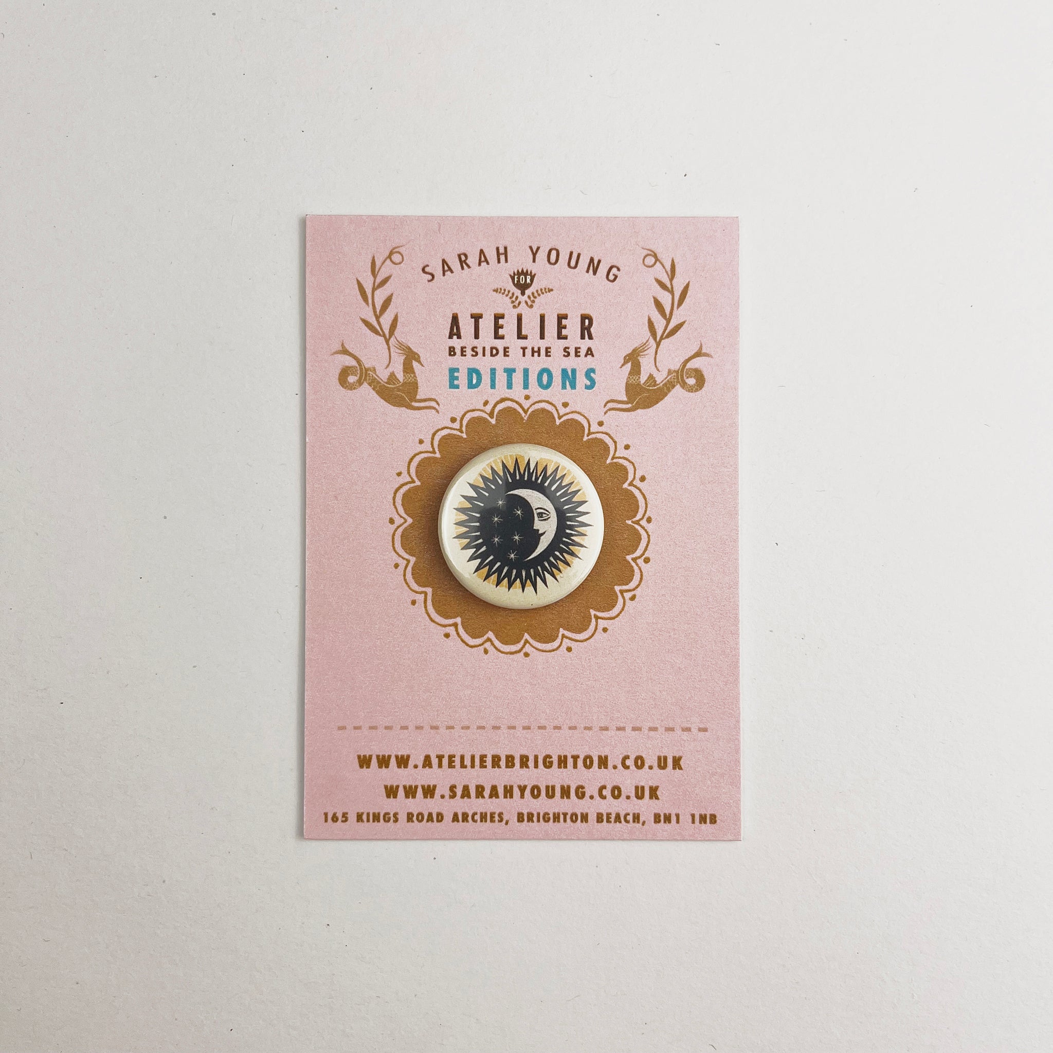 Atelier Editions Pin Badge - Moon