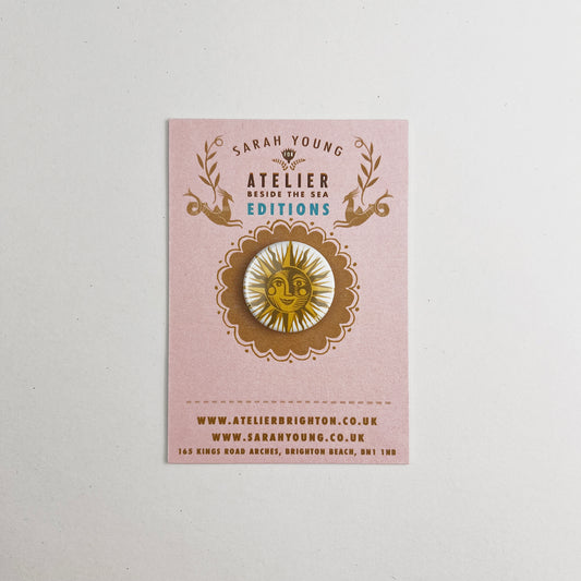 Atelier Editions Pin Badge - Sun