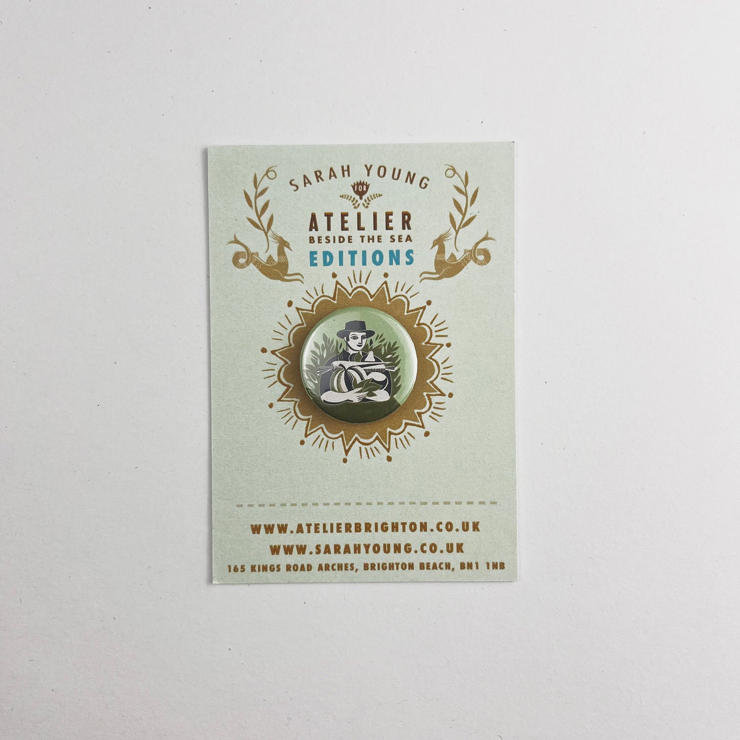 Atelier Editions Pin Badge - Allotment