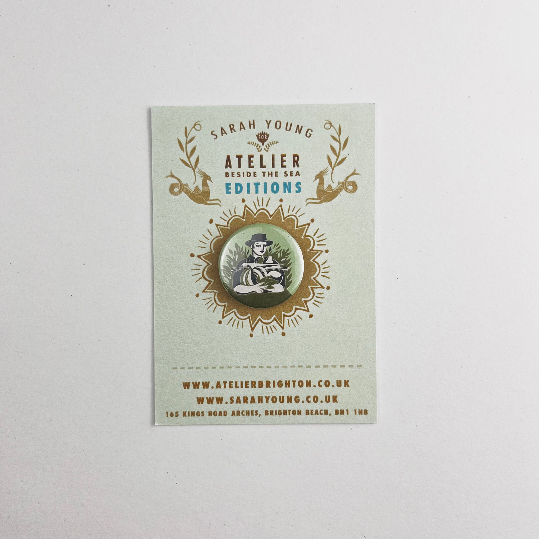 Atelier Editions Pin Badge - Allotment