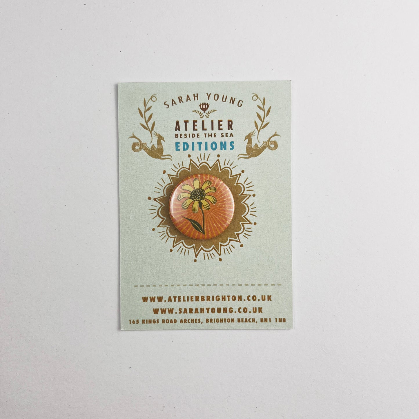 Atelier Editions Pin Badge - Arnica