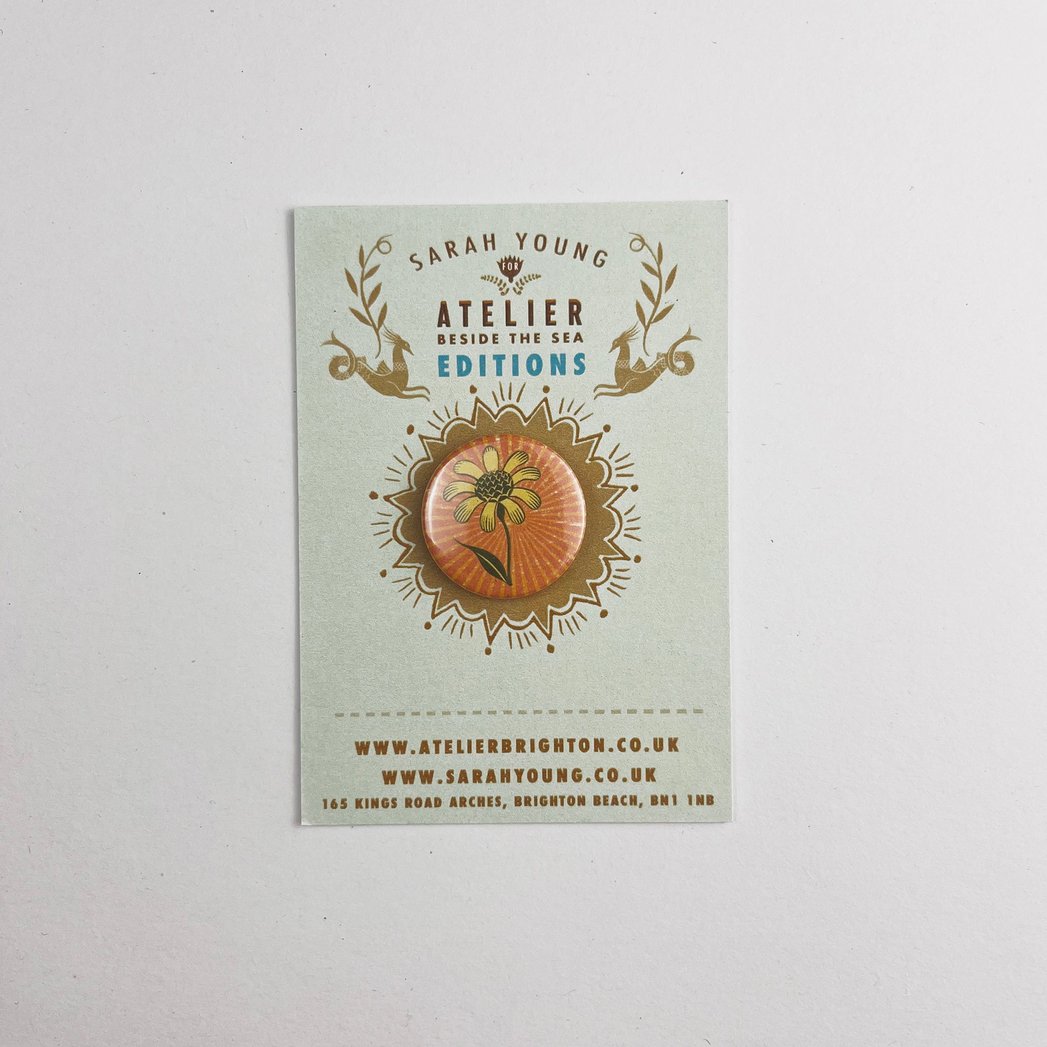 Atelier Editions Pin Badge - Arnica