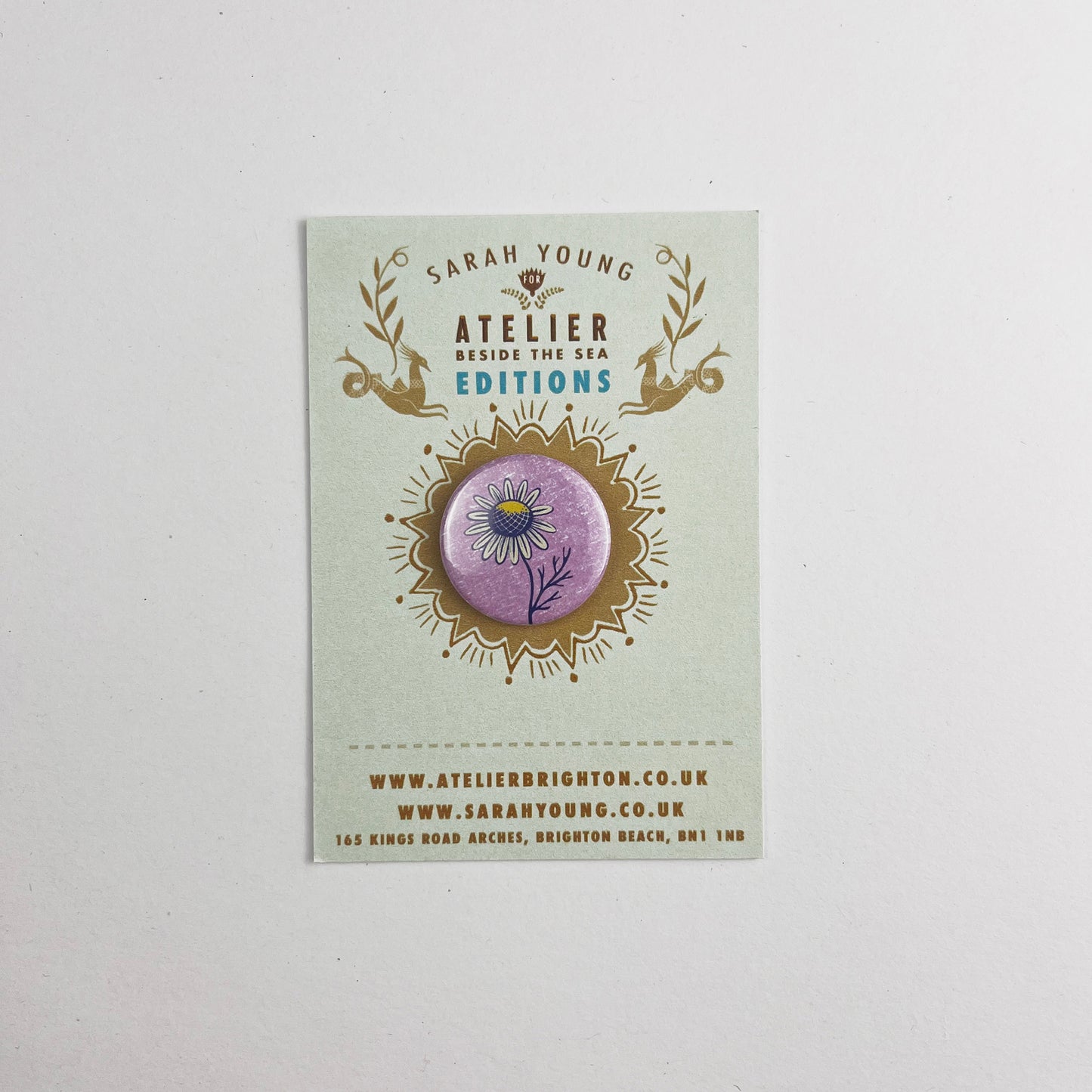 Atelier Editions Pin Badge - Chamomile