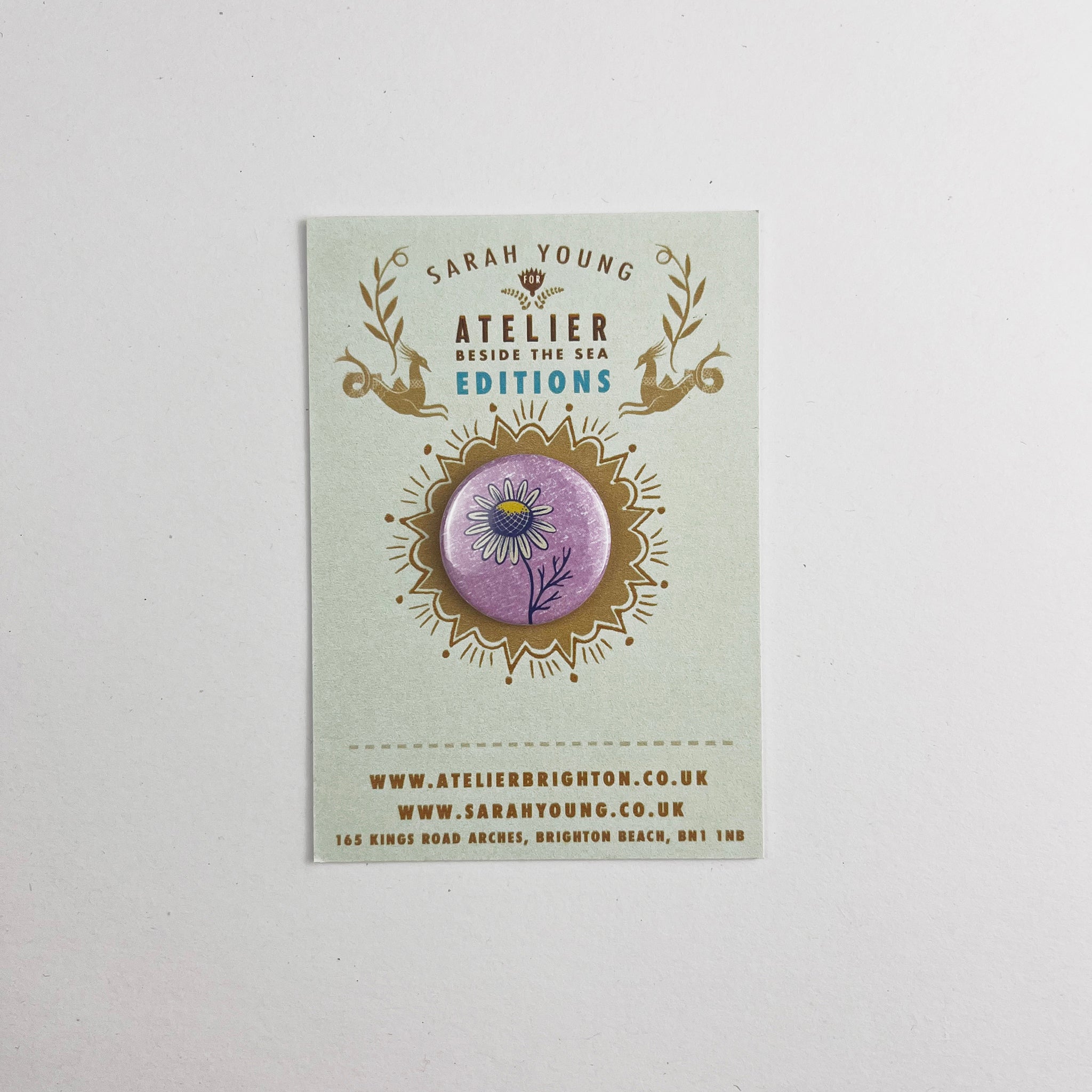 Atelier Editions Pin Badge - Chamomile