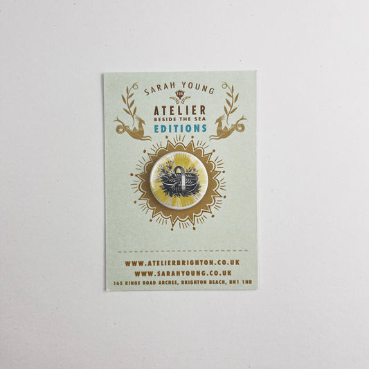 Atelier Editions Pin Badge - Trug Basket