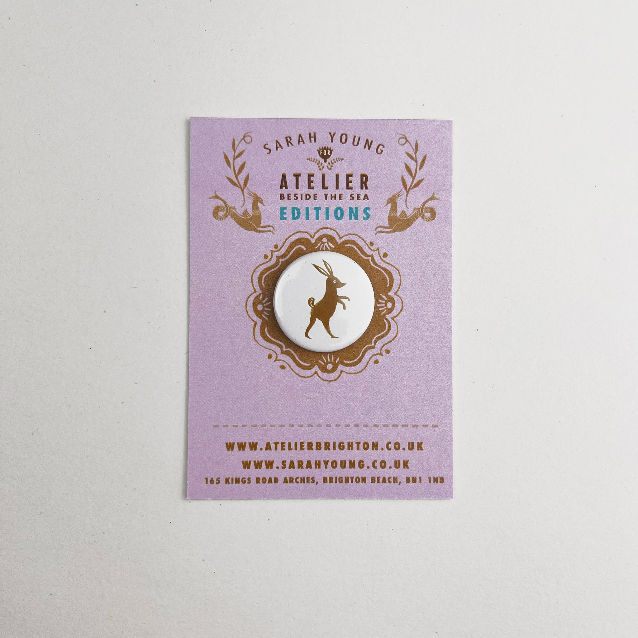 Atelier Editions Pin Badge - Bunty 2