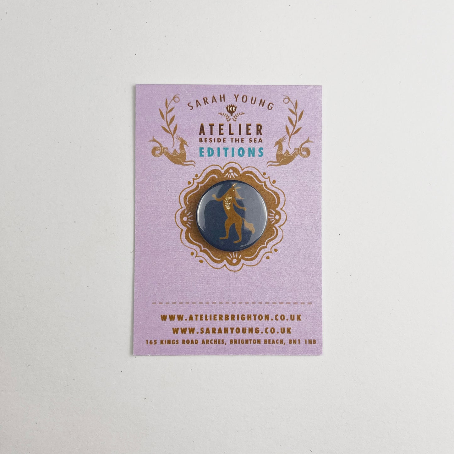 Atelier Editions Pin Badge - Dave 1