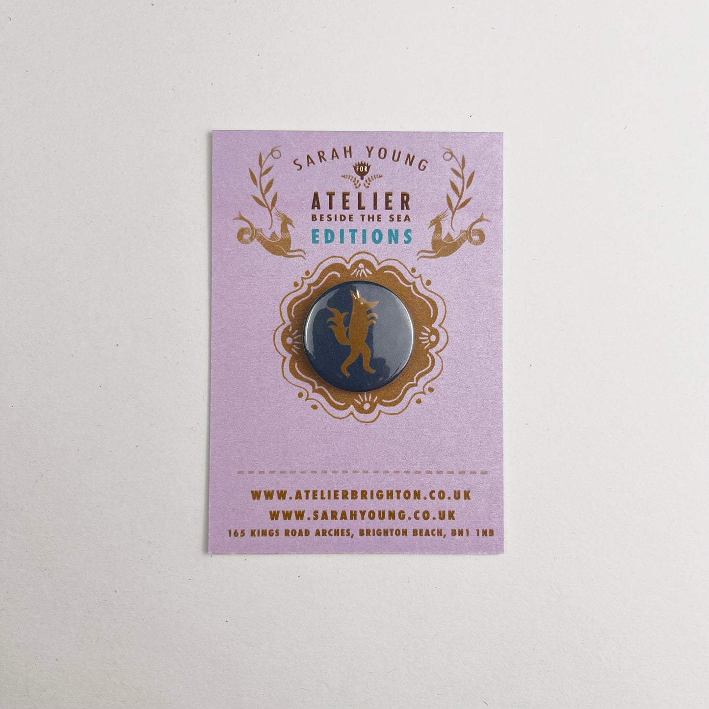 Atelier Editions Pin Badge - Flossie 1