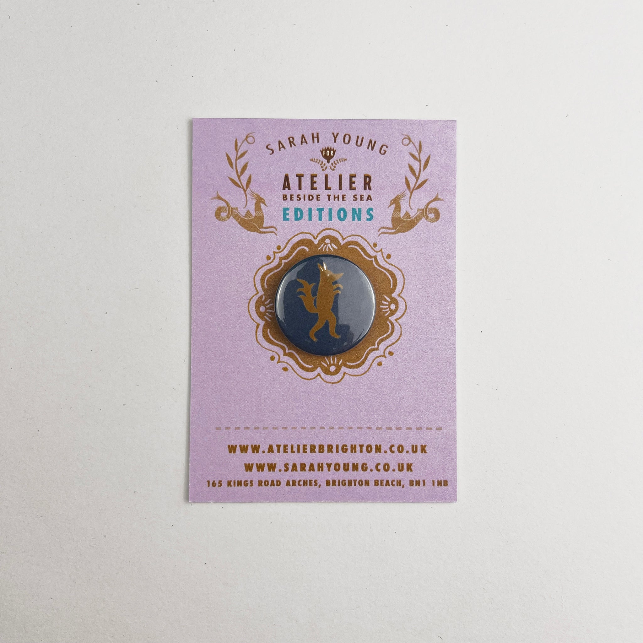 Atelier Editions Pin Badge - Flossie 1