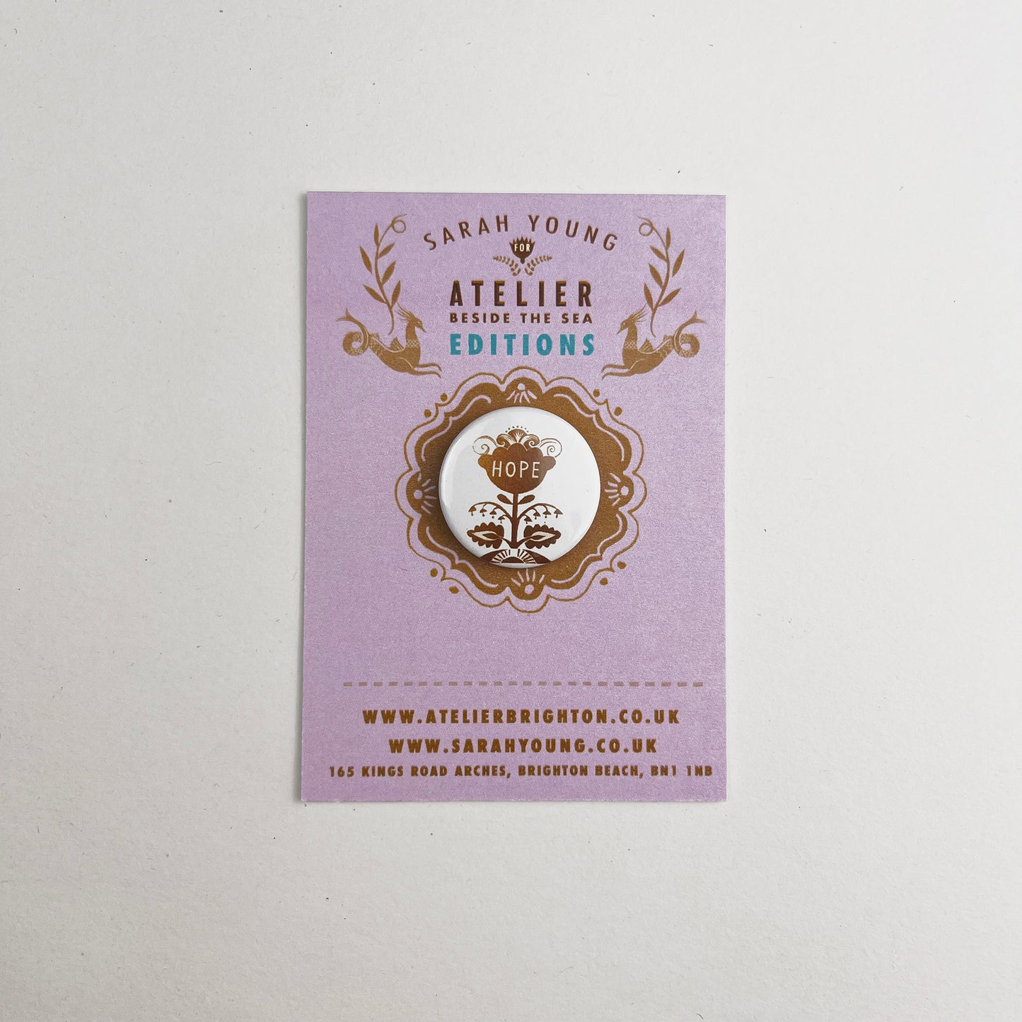 Atelier Editions Pin Badge - Hope