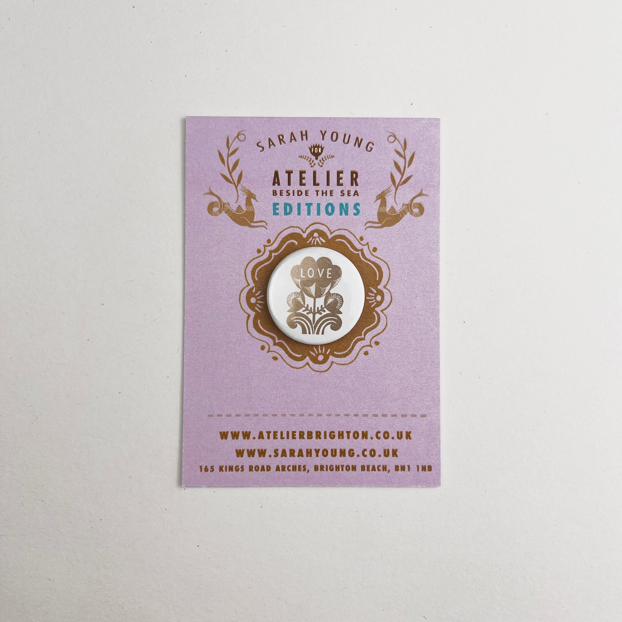 Atelier Editions Pin Badge - Love