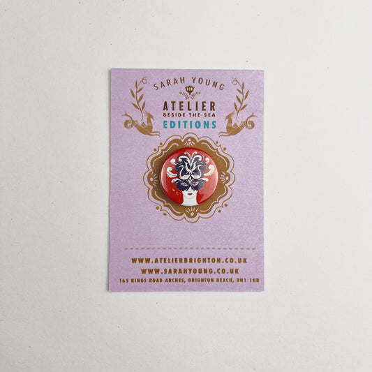Atelier Editions Pin Badge - Mask