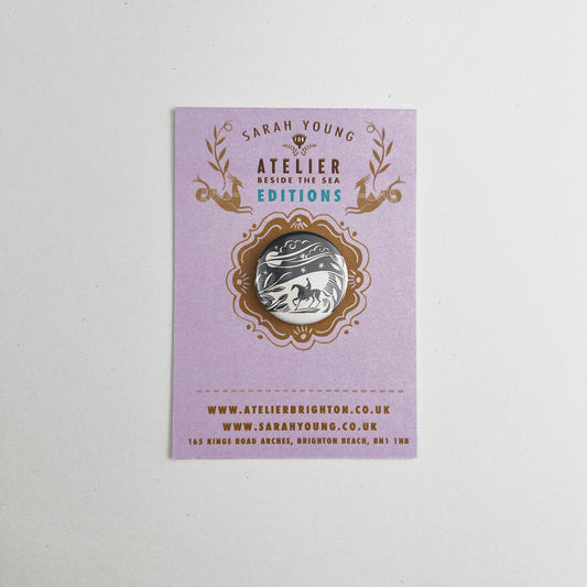 Atelier Editions Pin Badge - Rider