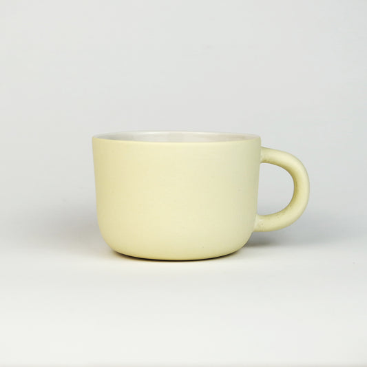 Coffee Cup Naples Yellow