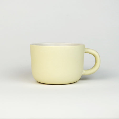 Coffee Cup Naples Yellow